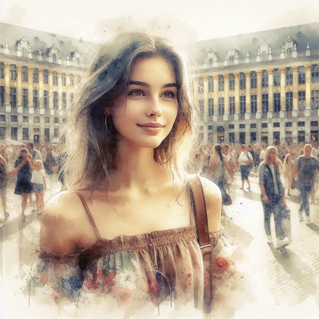 Portrait of woman  by @Nageswara