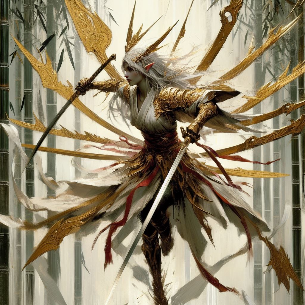 Elven blade dancer 2