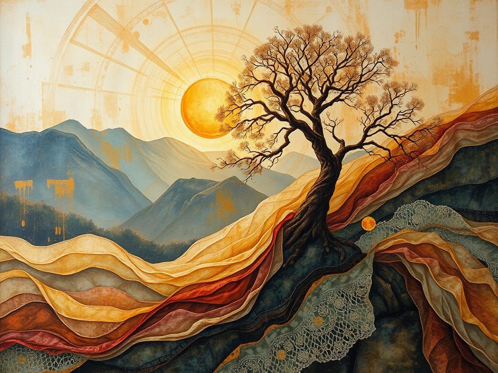 Swathed In Nature  by @Pisces Rising