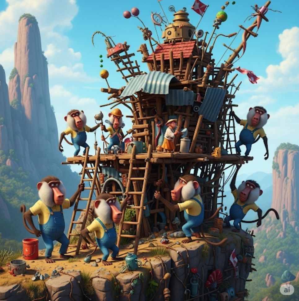 Bobbejane van Magaliesberg: Bergvesting