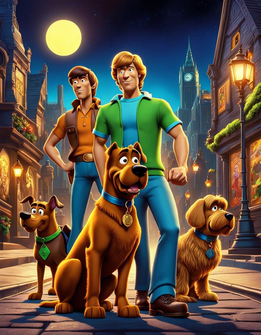 Scooby-Doo & Friends - AI Generated Artwork - NightCafe Creator