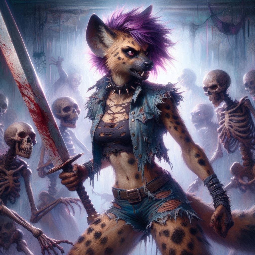 Scuzzpunk Skeleton Brawl