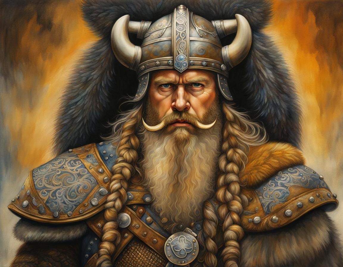 Viking Warrior - AI Generated Artwork - NightCafe Creator