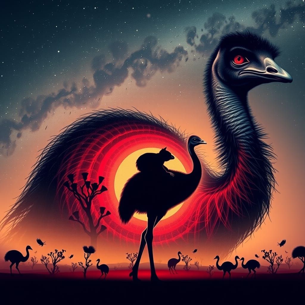 Riding Echoes Under the Southern Cross (9 likes)  by @Jynx