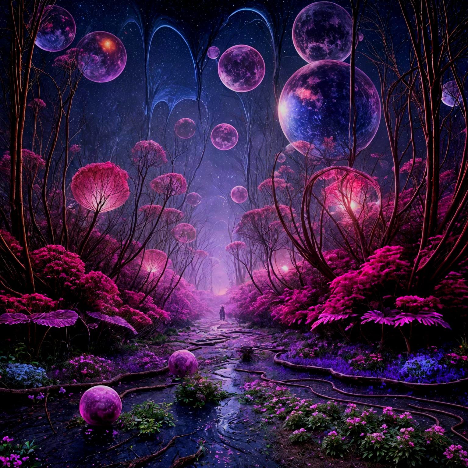 Otherworldly Landscape  by @Jragena