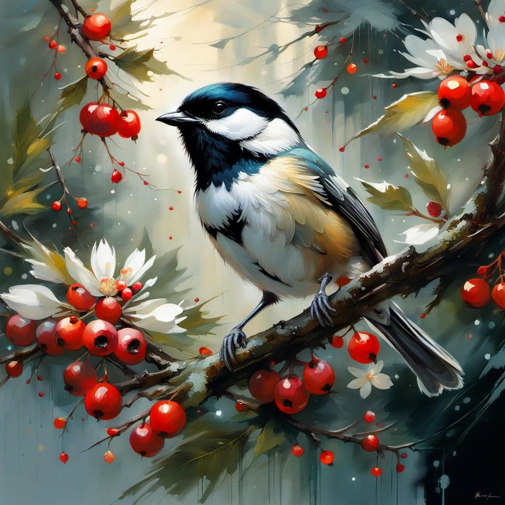 Chickadee  by @Liam C