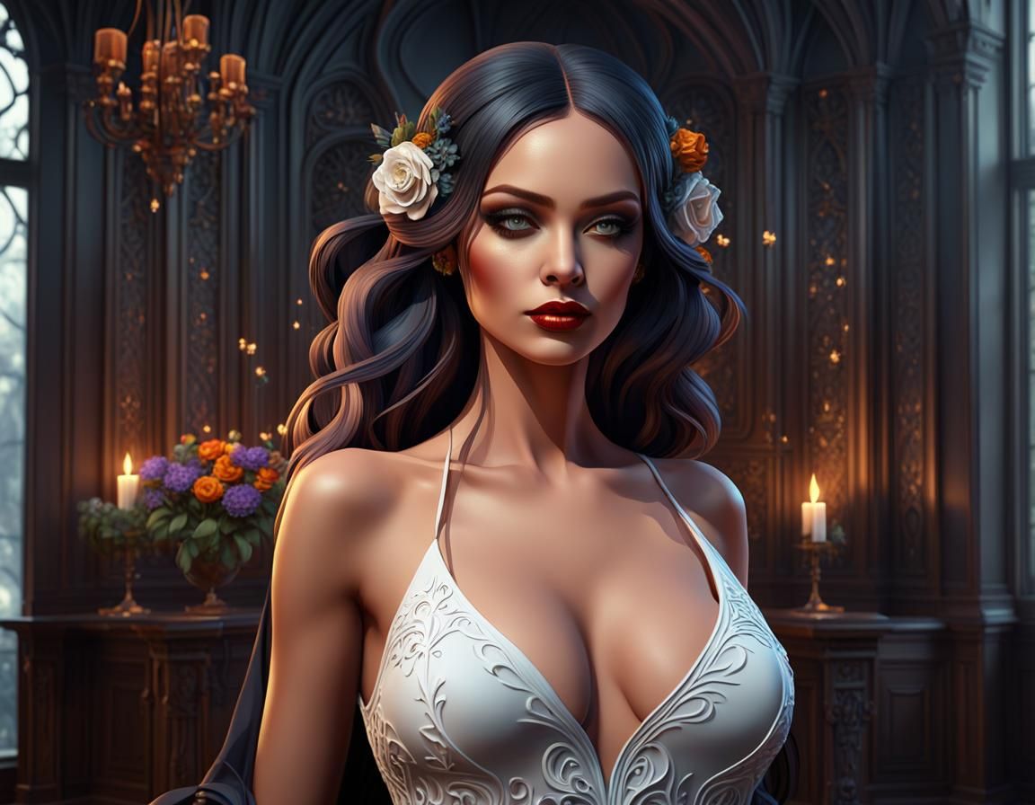 A beautiful woman