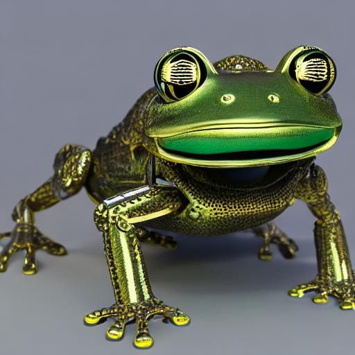 cyborg frog