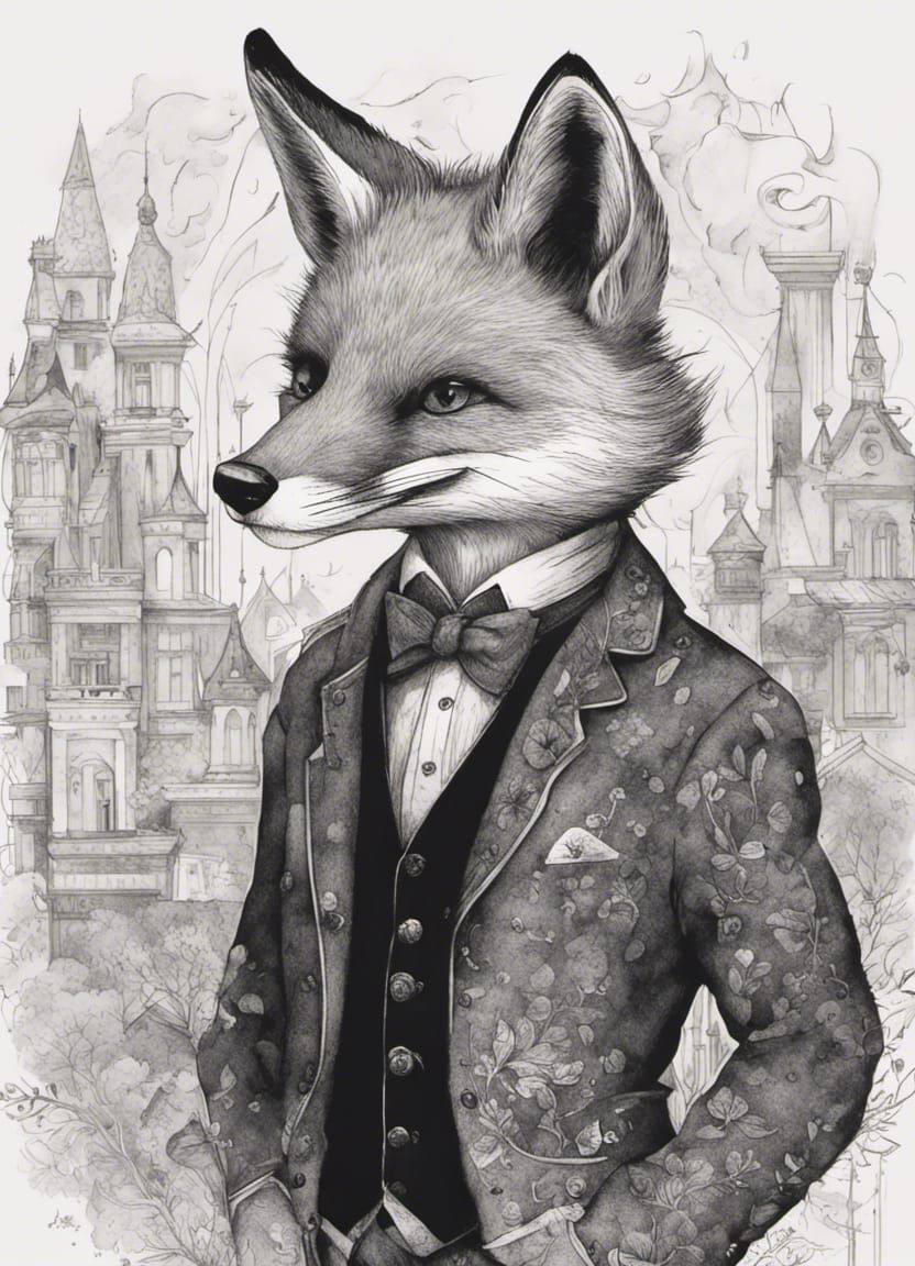 Once upon a time, there was a handsome fox who lived in the ...