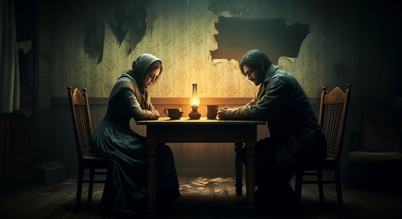 sadness and poorness