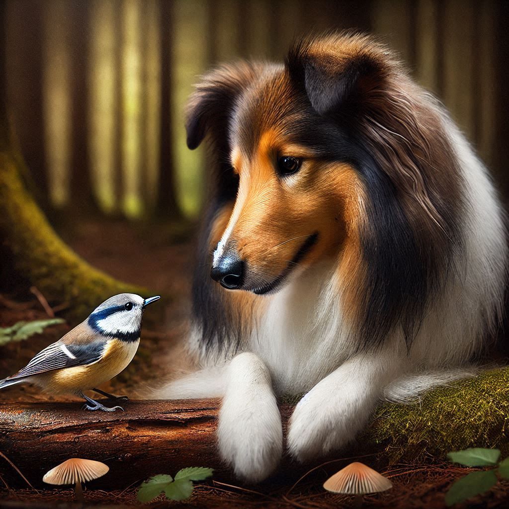 Sheltie Meet Friend !! #2