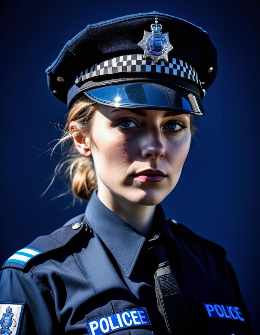 Policewoman - AI Generated Artwork - NightCafe Creator