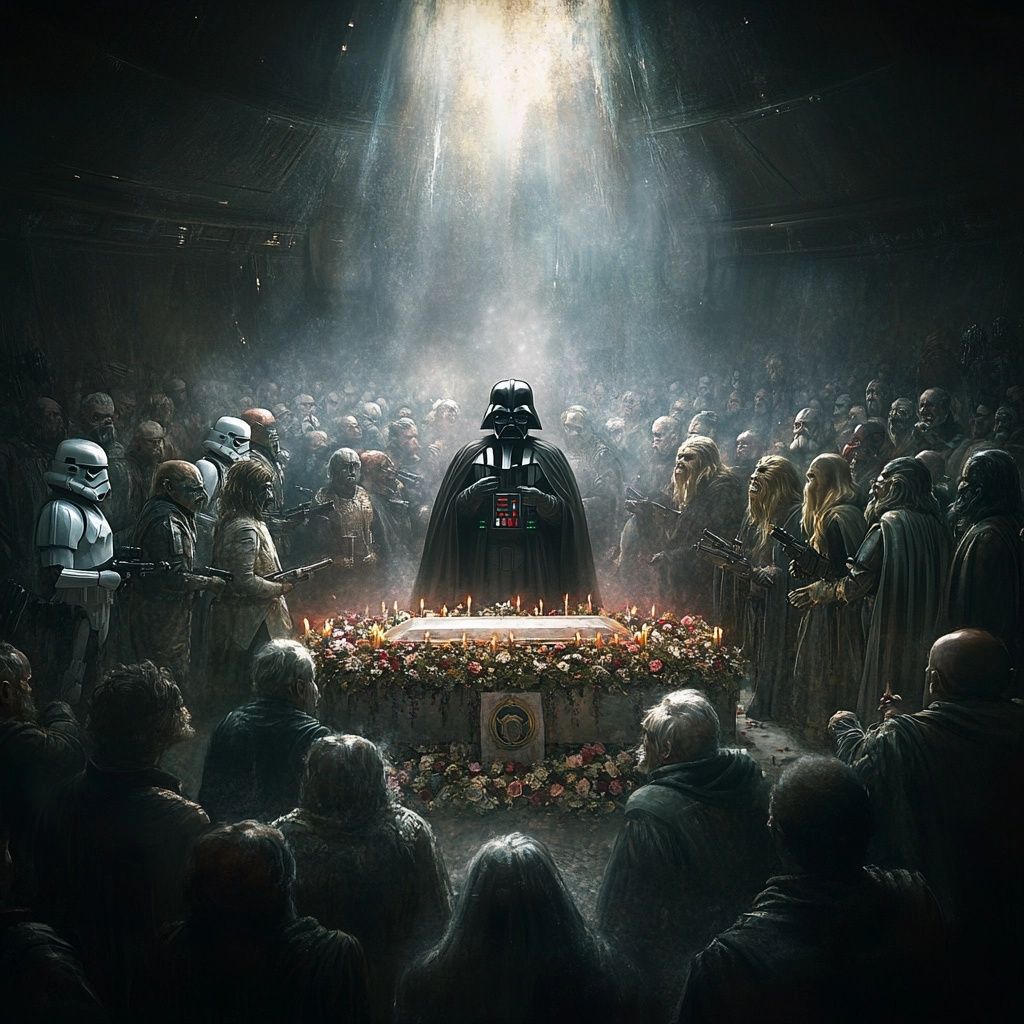 Star Wars funeral