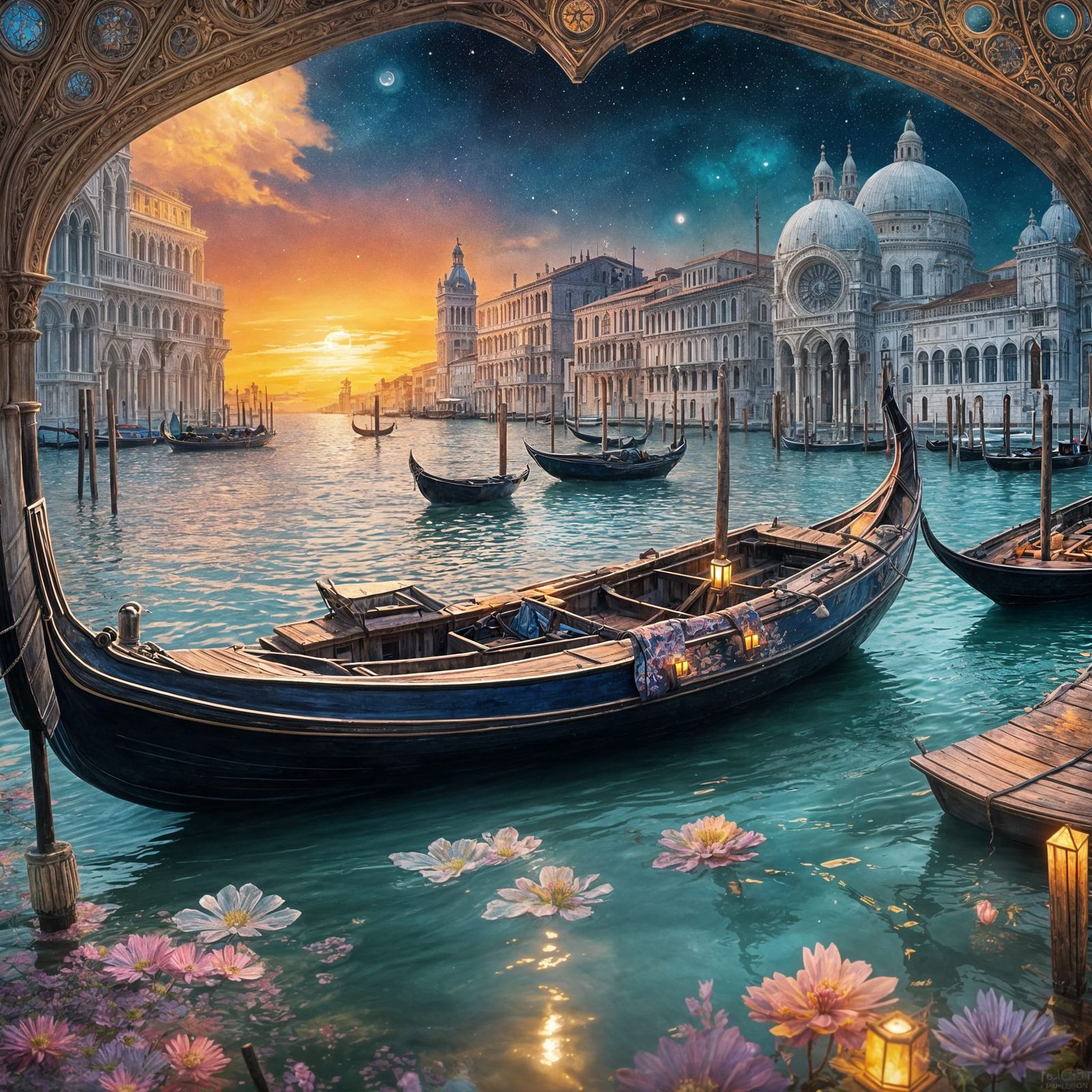 Venice  by @pink flower