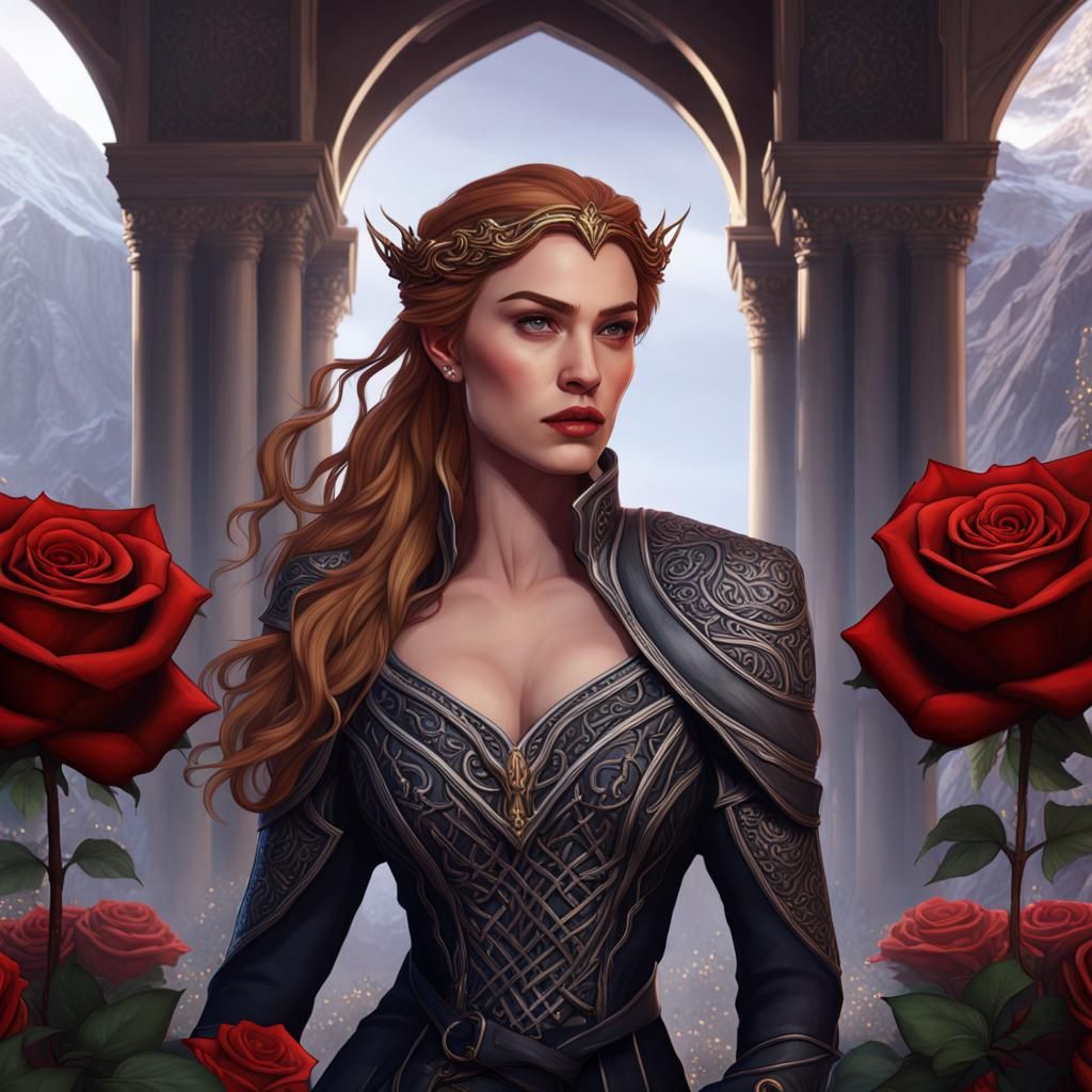 Feyre Archeron from quot A court of roses and thorns quot AI Generated Feyre Archeron from quot A court of roses and thorns quot AI Generated