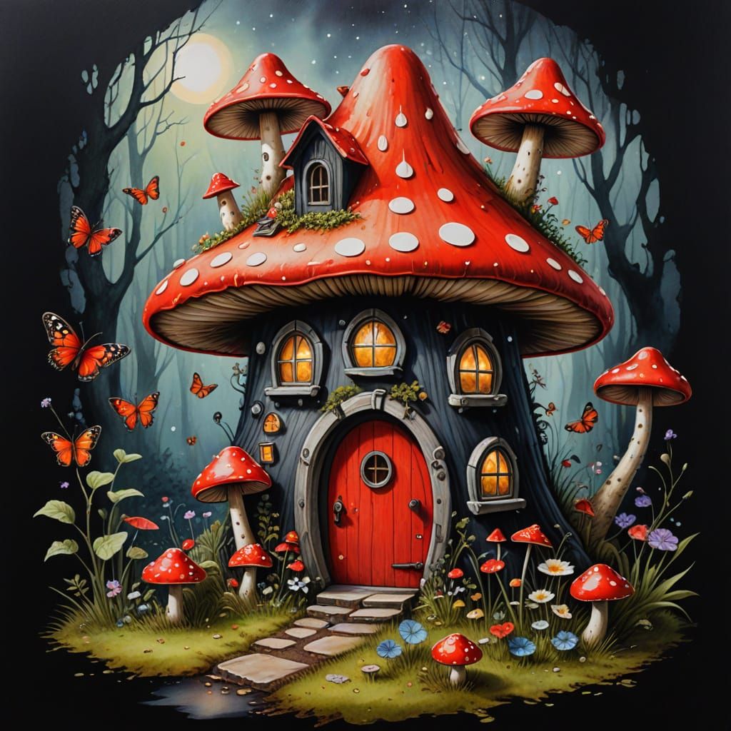 Shroom Sweet Shroom   by @SlothFatale