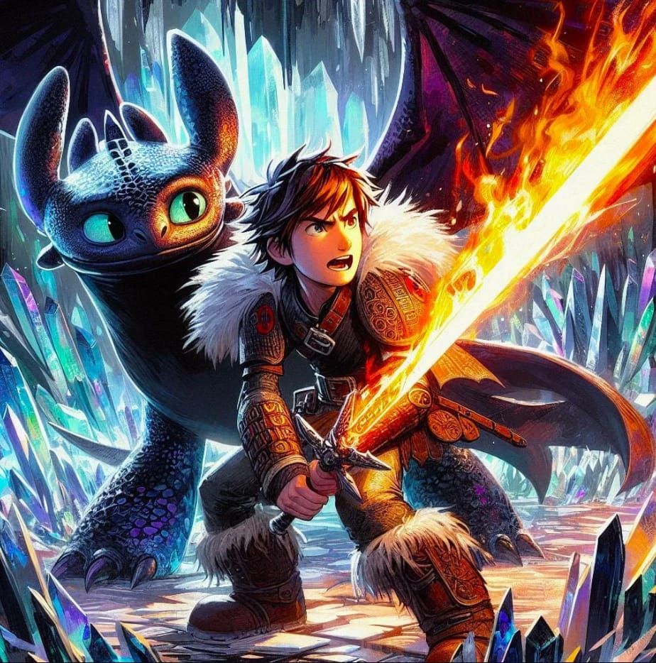 Hiccup And Toothless