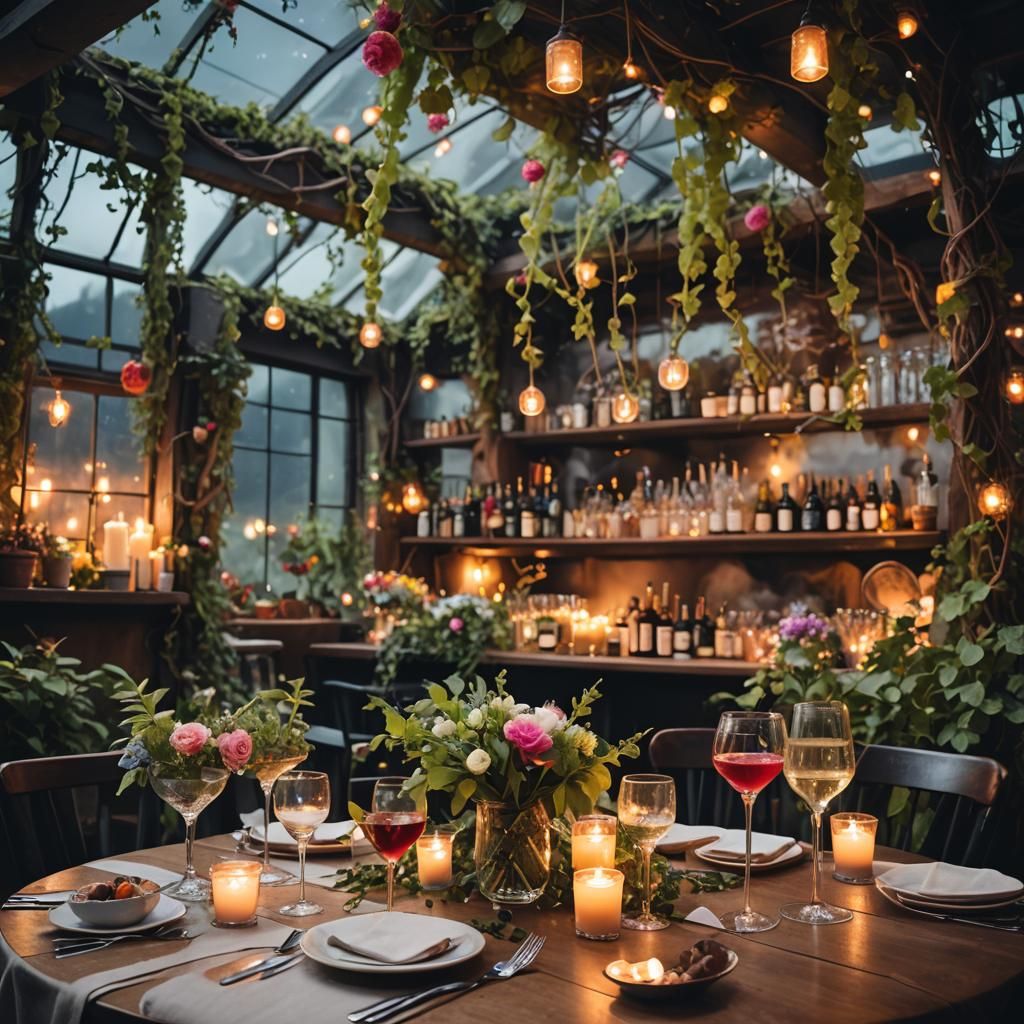 Elegant Restaurant at Galaxy's Edge in Professional Photo
