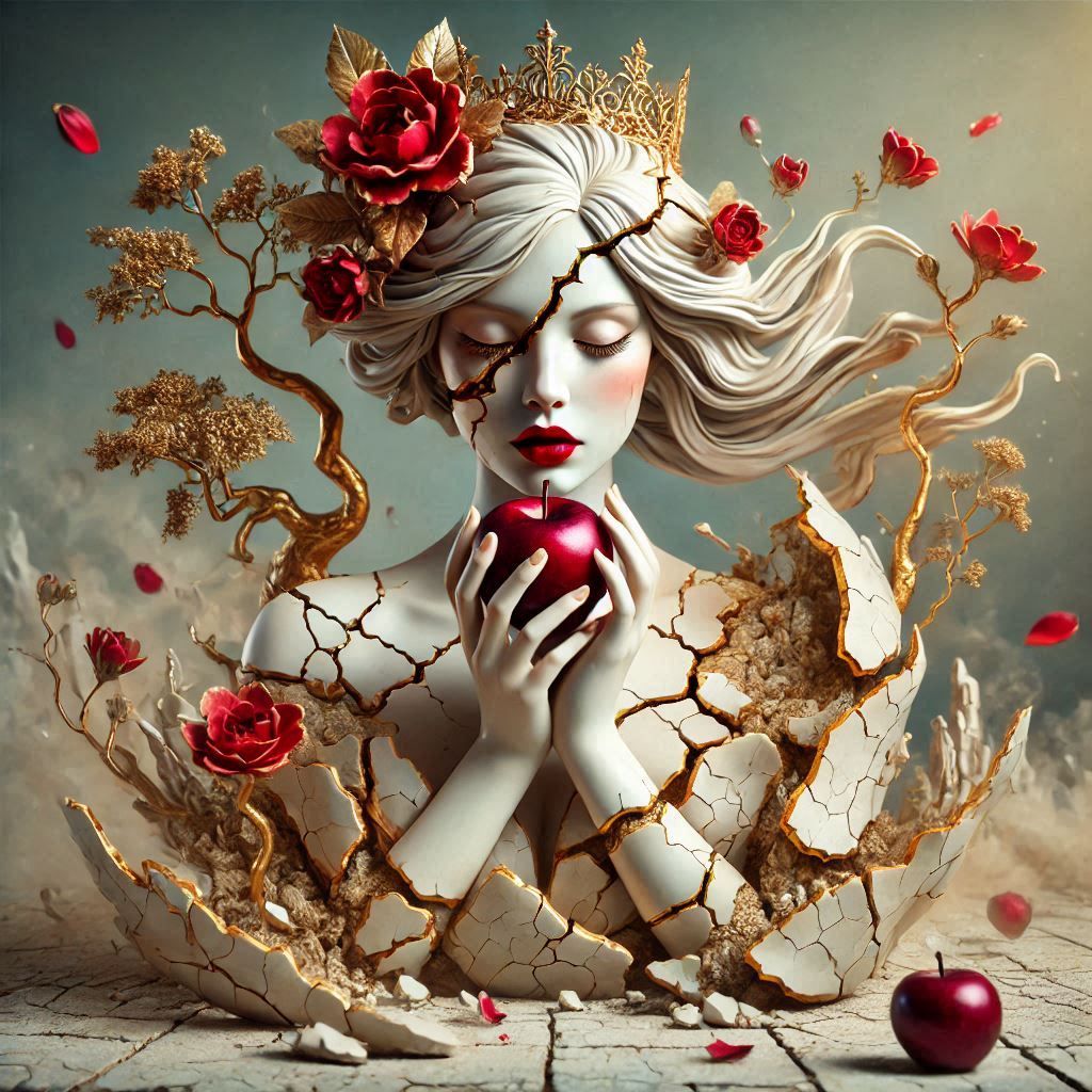 Broken marble beauty