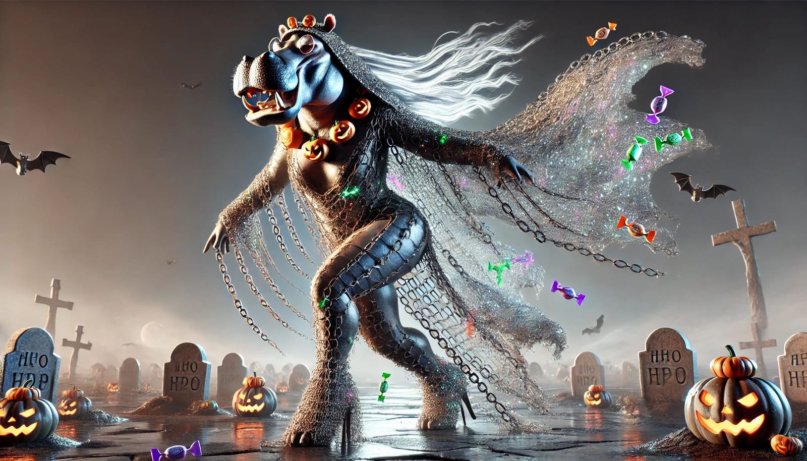 Glamzilla of the Gloom: The Hippo Who Out-Haunted Fashion We...