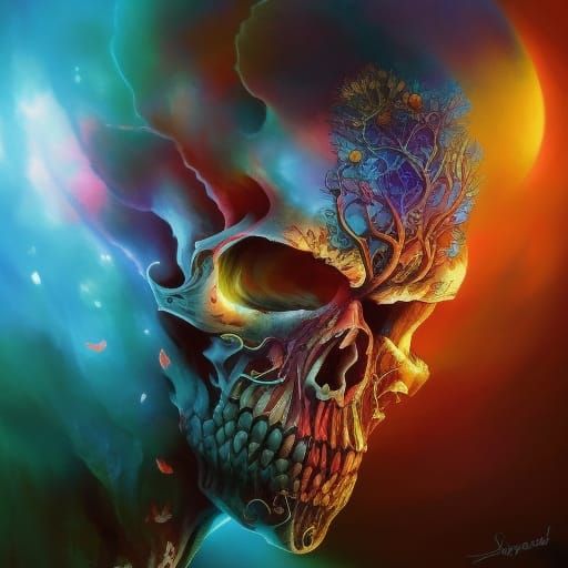 The Celestial Mastermind Skull