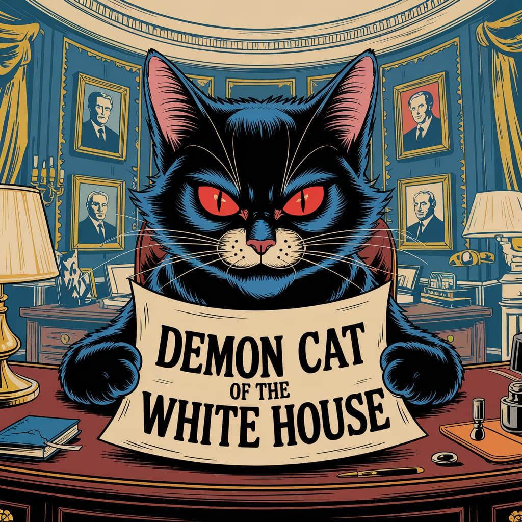 The Harbinger Demon Cat