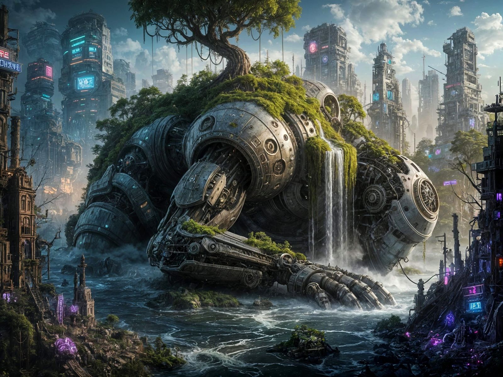 The End of Cyborgs  by @Nikko P