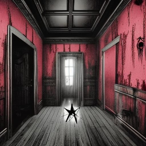 in the halls of the haunted abandoned pinecliffe insane asyl...