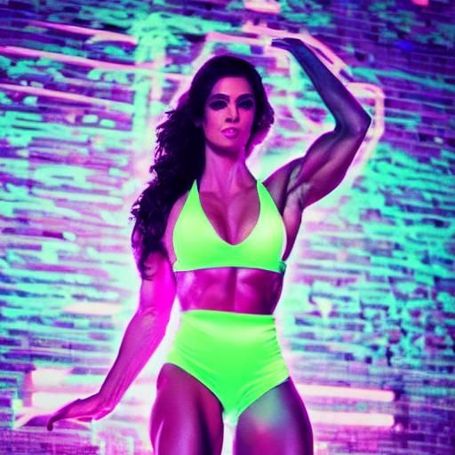 beautiful  and fitness body