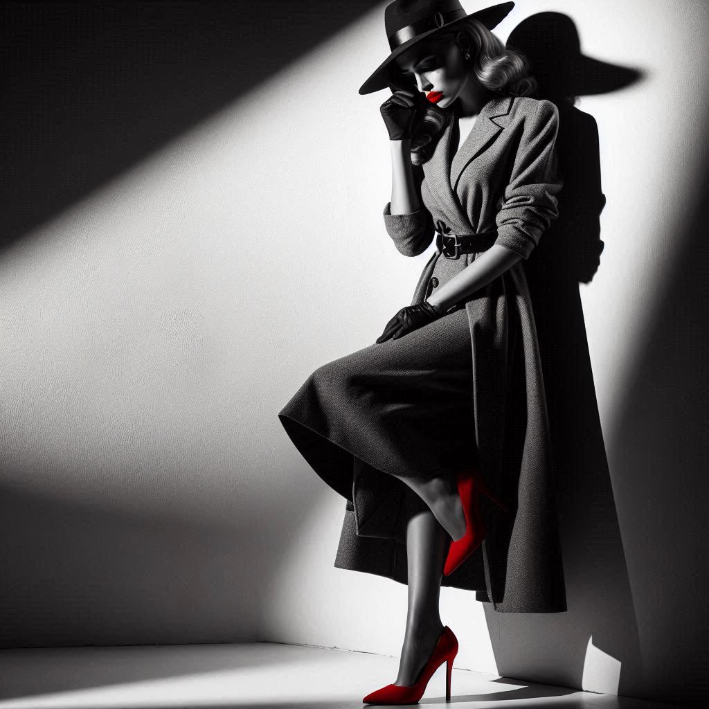 Noir Elegance Lady