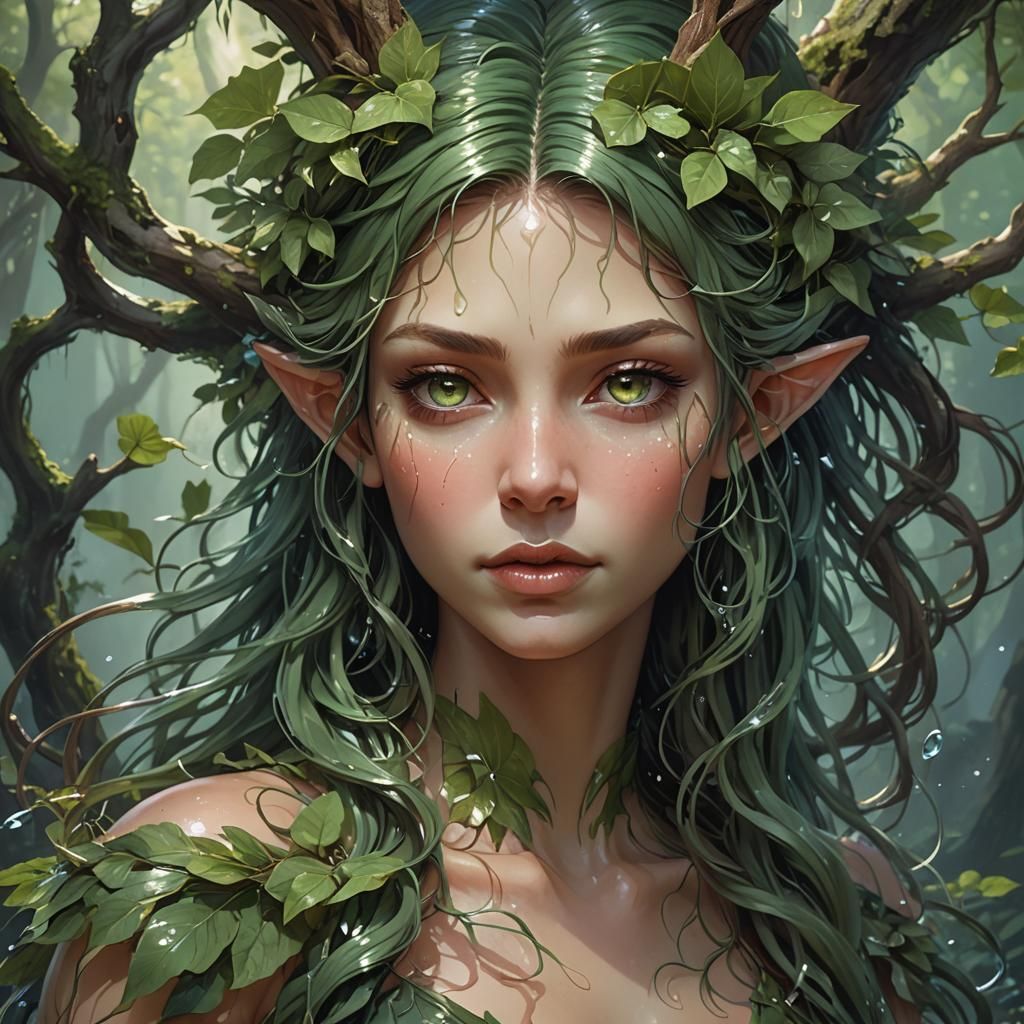 Forest Dryad - AI Generated Artwork - NightCafe Creator