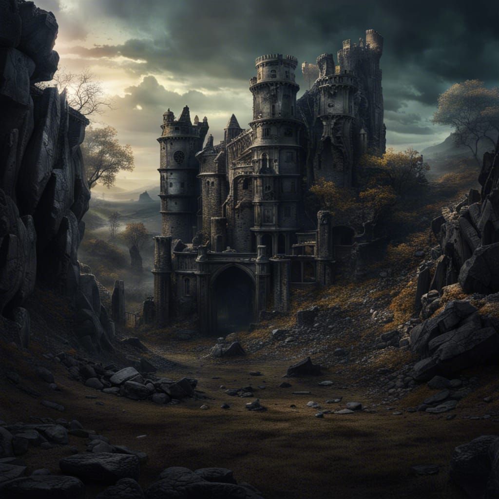 Black Mirror Castle AI Generated Artwork NightCafe Creator