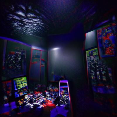 Deep dark room