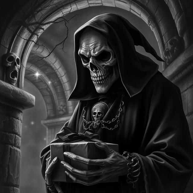 CHRISTMAS IN THE  CRYPT - DRACULA CHRISTMAS . BEWARE OF STRA...