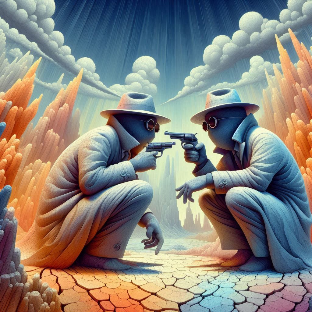 You hang up first, no, you hang up first - A spy romance