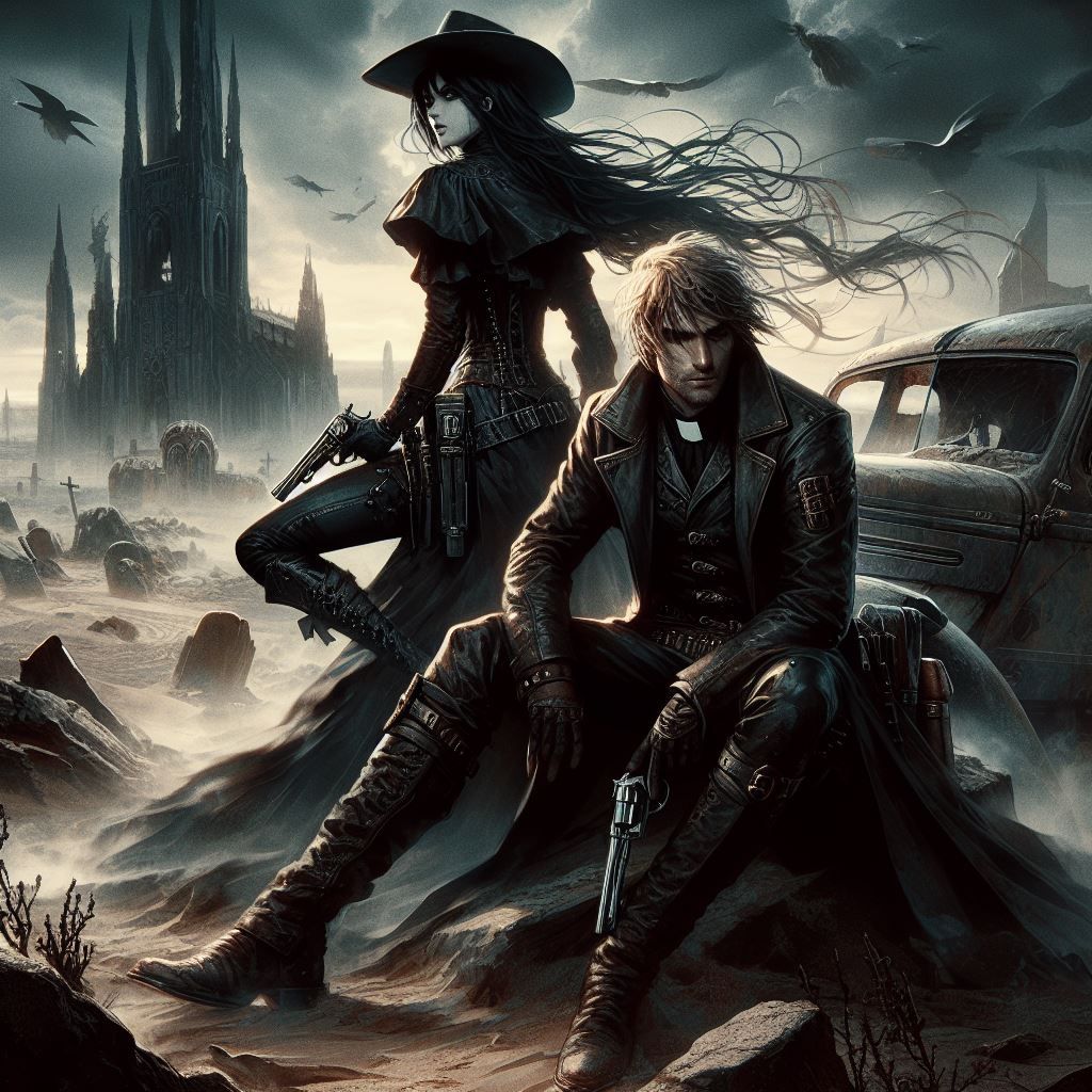 Apocalypse Anne and Father Gideon Cain: Paladins of the Cursed Plains