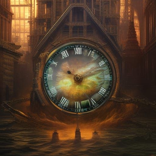 Like a clock whose hands are sweeping past the minutes of its face/ 8k