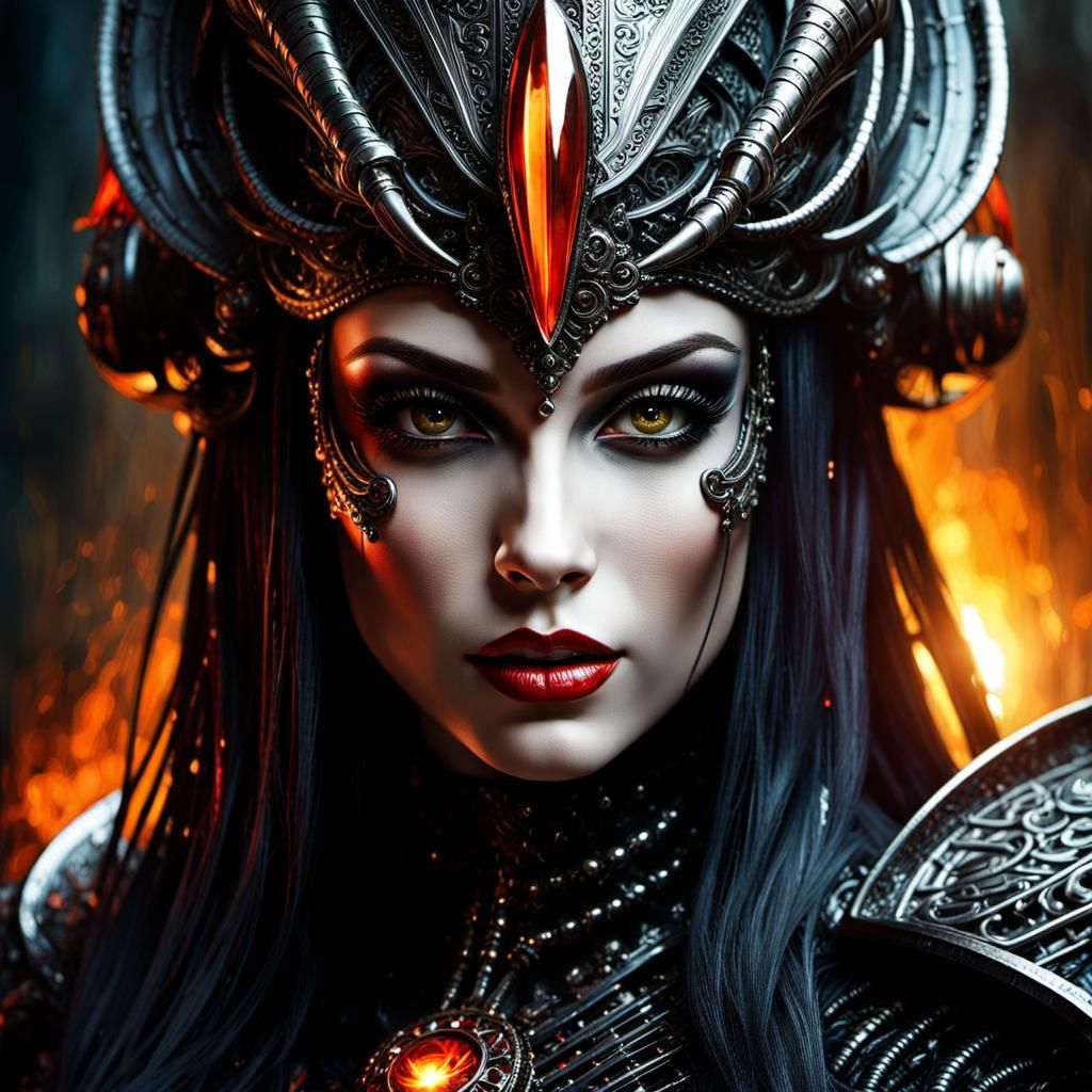 Demoness of Beauty.. - AI Generated Artwork - NightCafe Creator