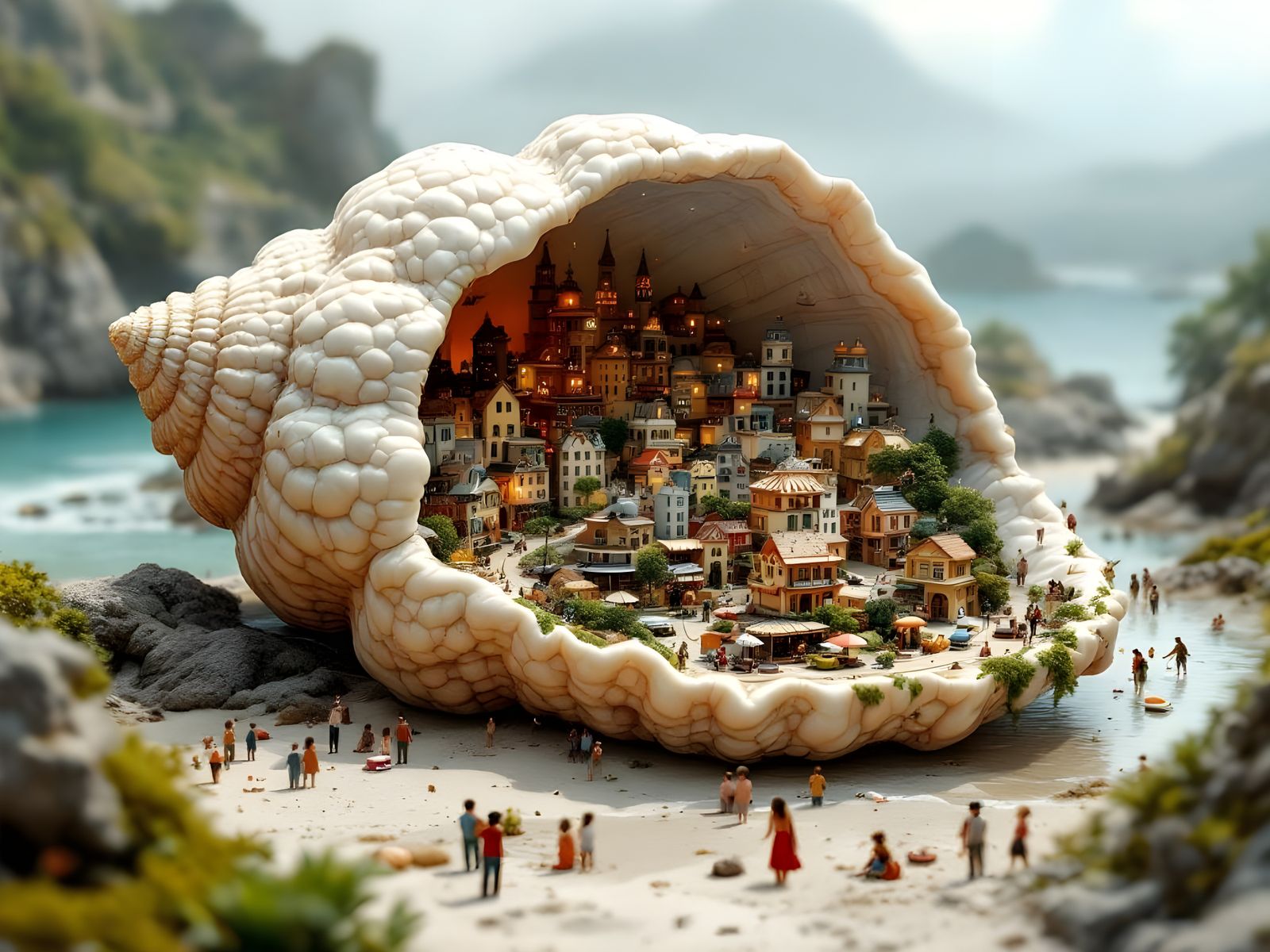 Shell City  by @UpstandingCitizen