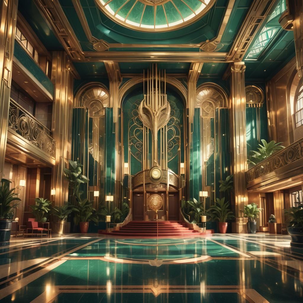 Art Deco Architecture and Design  by @Mila K