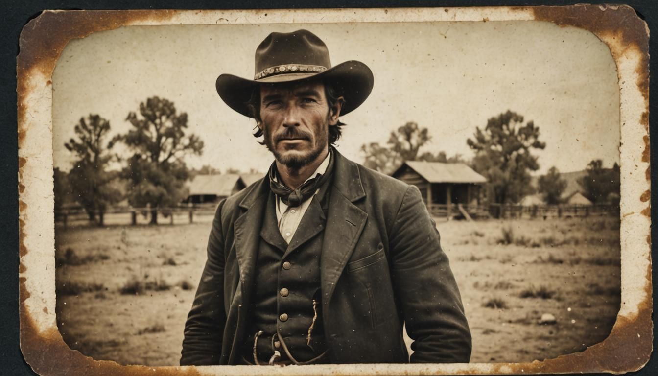 A Cowboy Circa 1850  by @KOSH