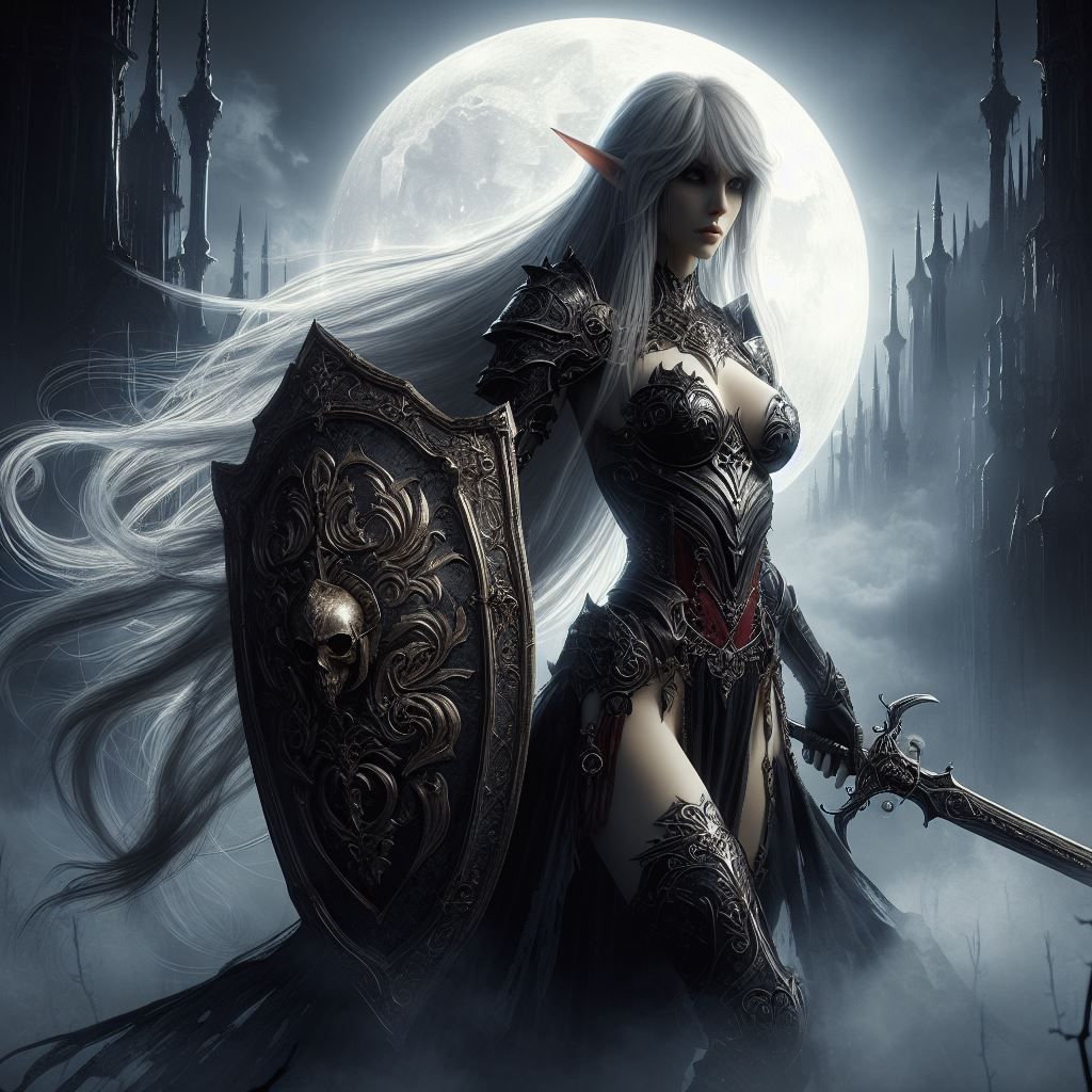 Dark elf warrior