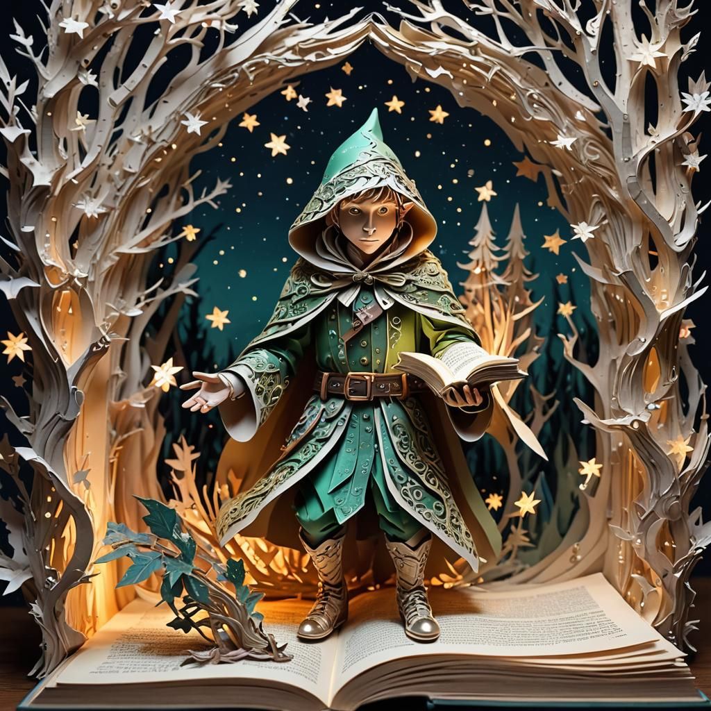 Elf in the Woods  by @Valmond Teng