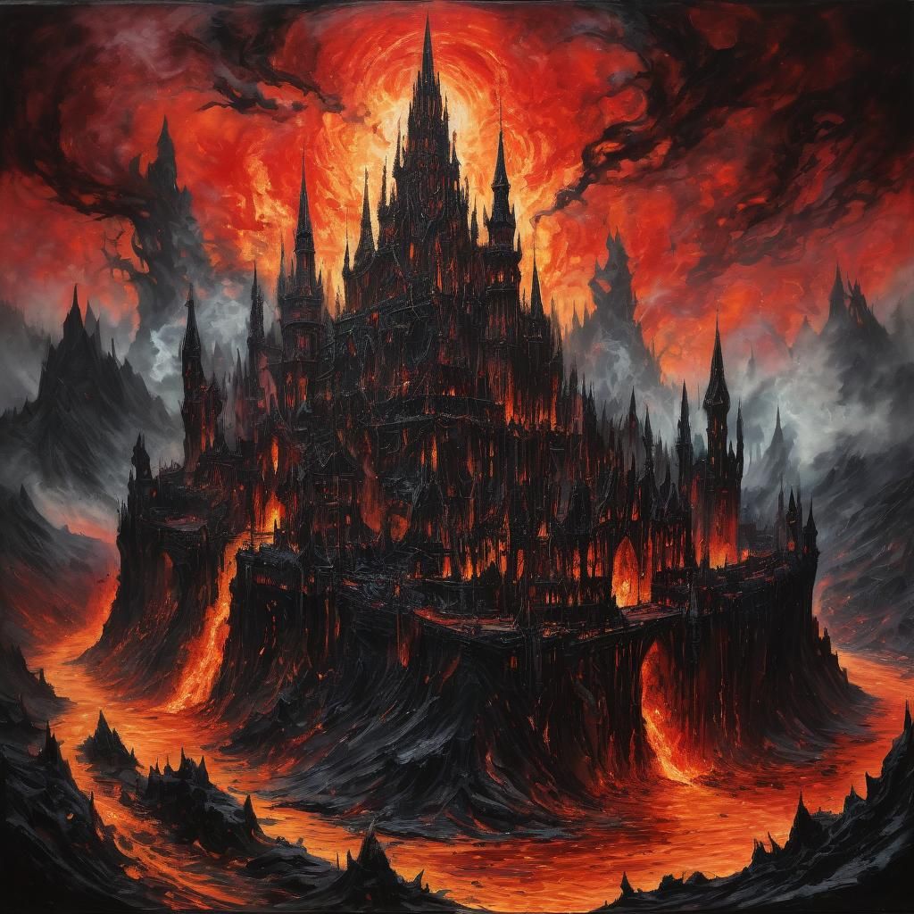 In the halls of Gehenna  by @WildSpirit