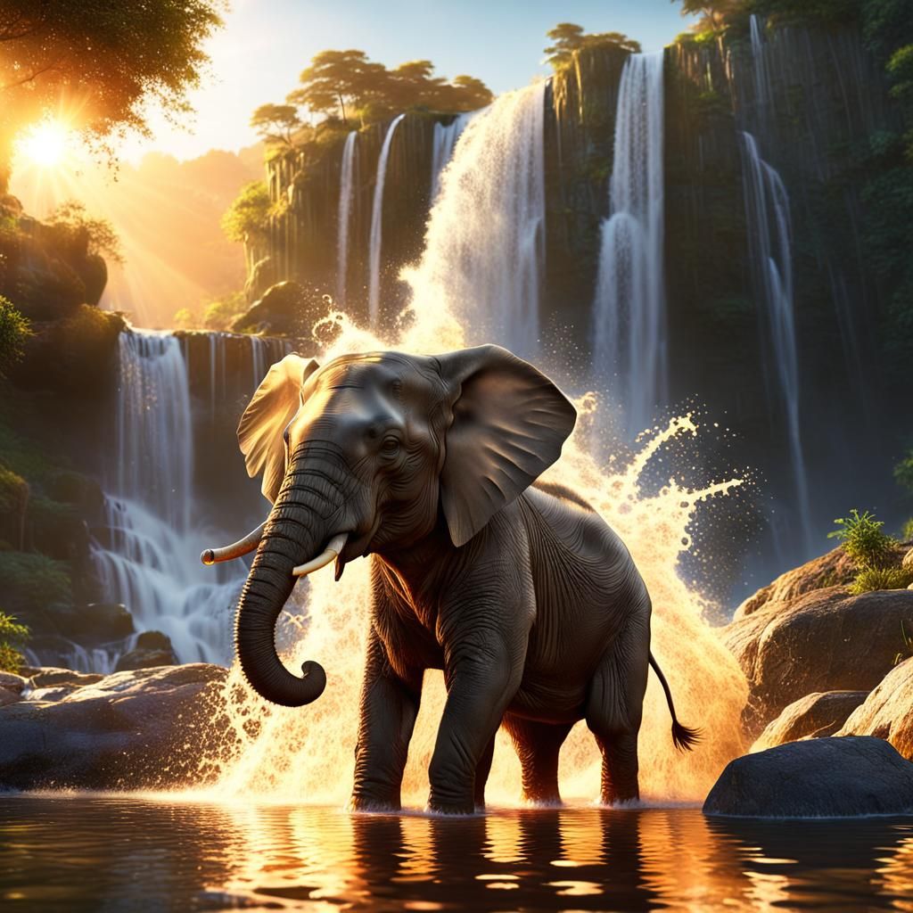 Shower time  by @Gorbelix