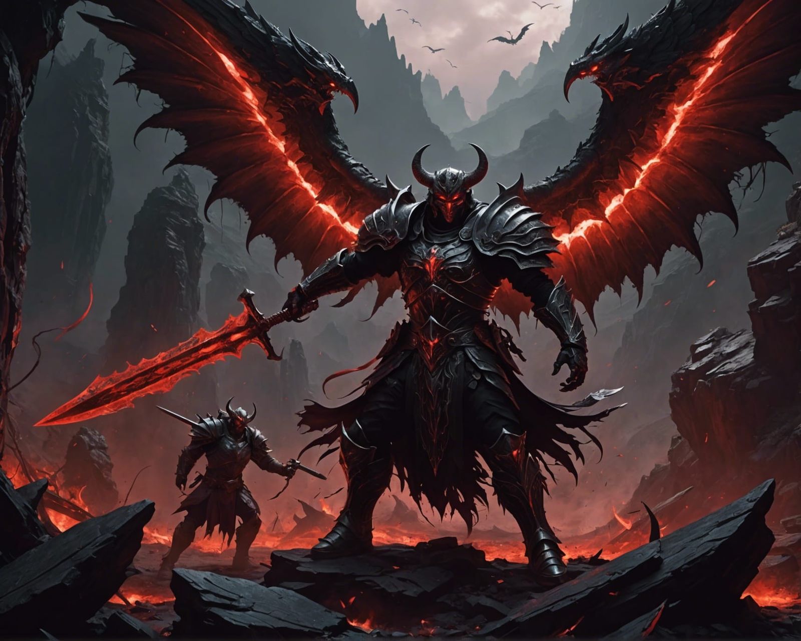 (Bloody angel with two wings:1.5)
