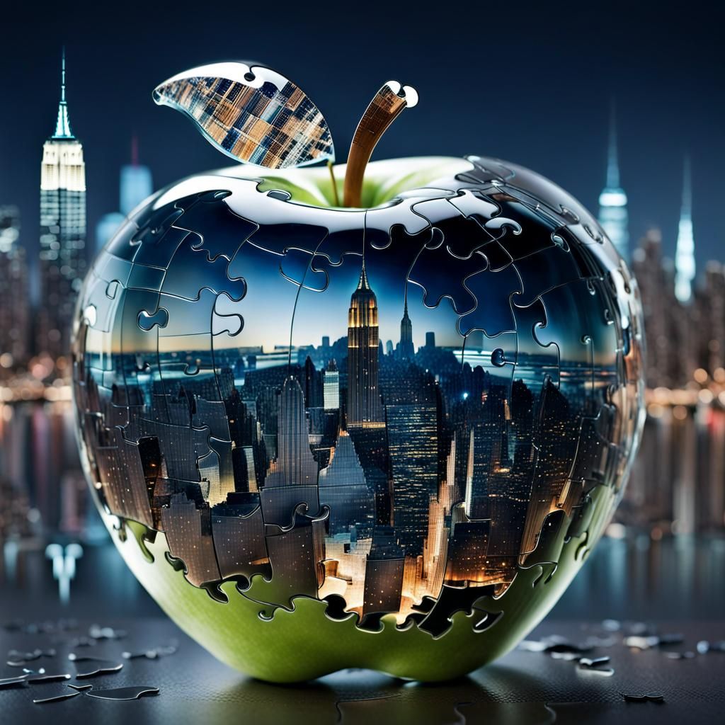 Big Apple Puzzle  by @LoveSpirit