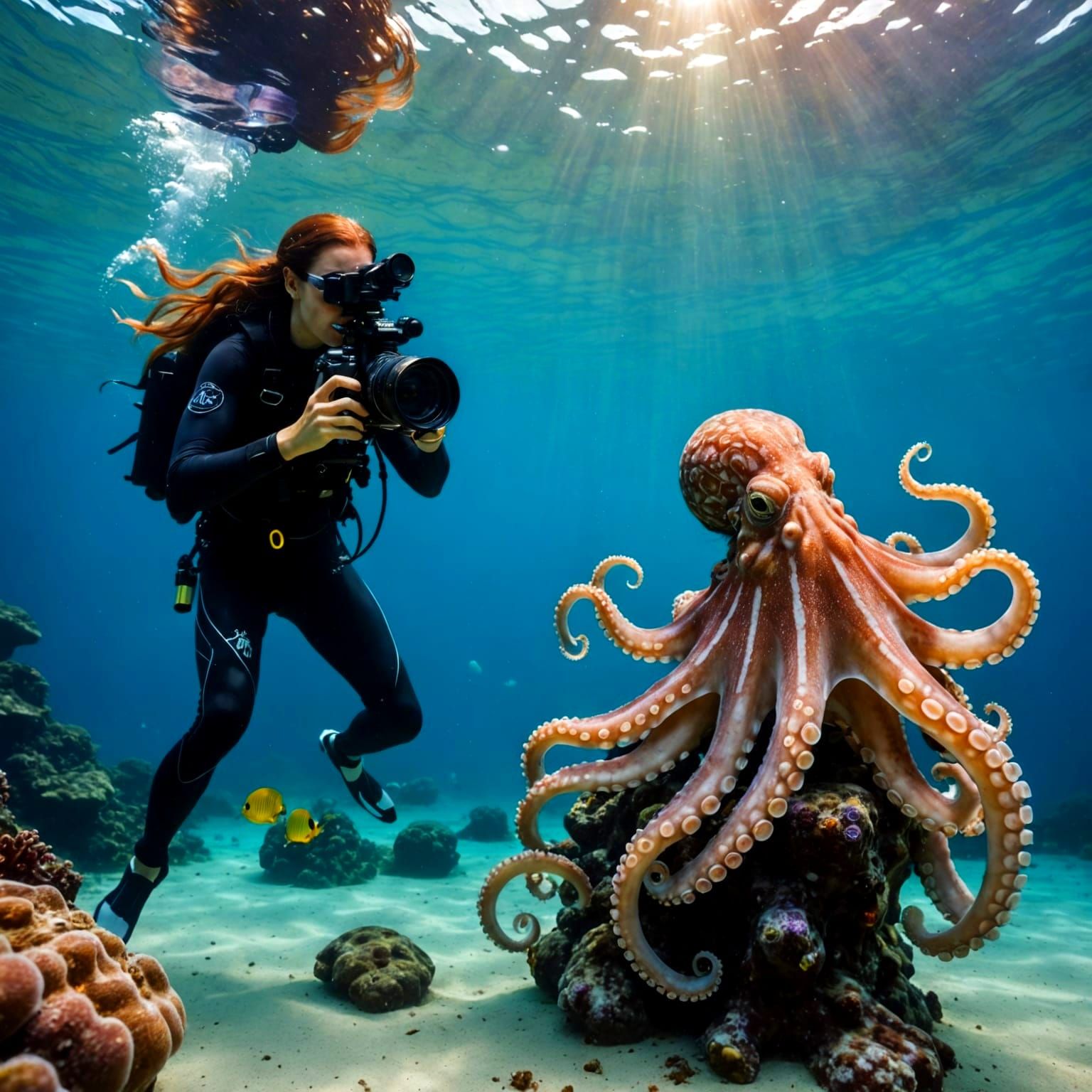 Underwater Photoshoot  by @Beep