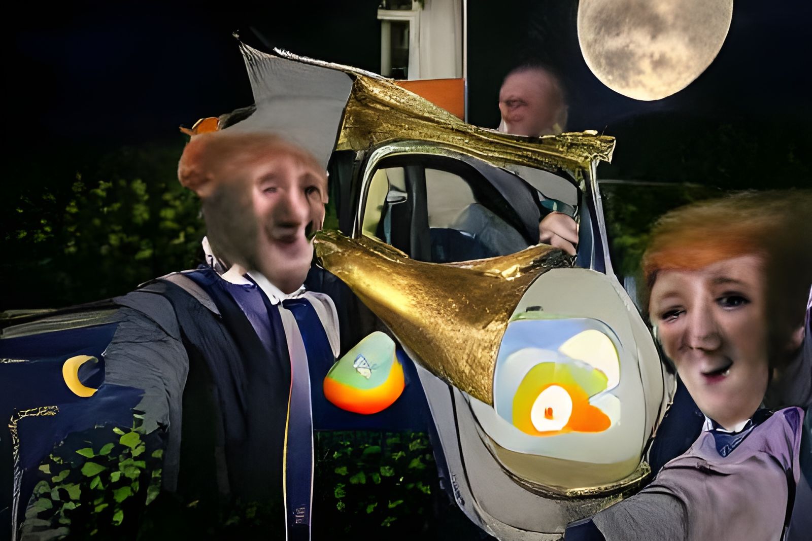honk it over the moon