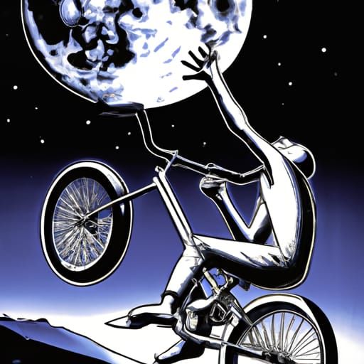 Moon bicycle